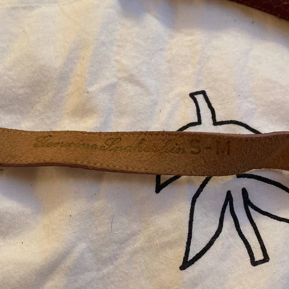 Genuine snakeskin vintage belt - Picture 5 of 5